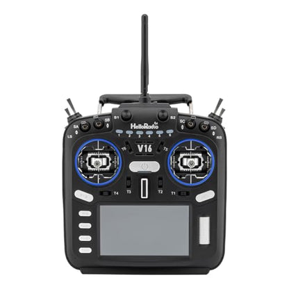 HOBBYMATE V16Pro ELRS Hall Gimbals Radio Transmitter, 16 Channels, 2.4G, Mode 2, for RC Drone