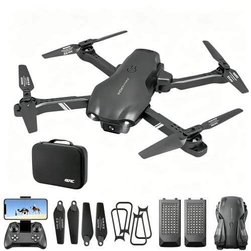 V13 Drone 6K Dual Camera 2 Batteries FPV Foldable Quadcopter