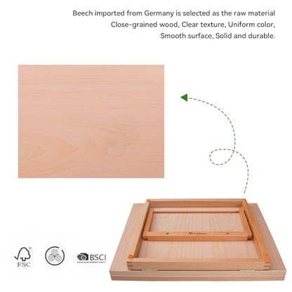 Miratuso Tabletop Easel Painting Easel, Art Drawing & Sketching Board - style: A3 Upgrade