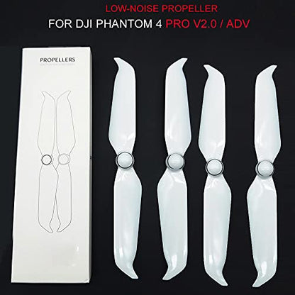 DAGIJIRD 2 Pairs Quick Release Drone Propellers V2.0 Advanced 9455S Blades Screw Accessory for DJI Phantom 4 Pro