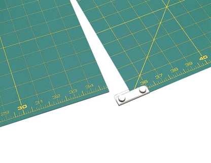 OLFA 35x70" Connecting Rotary Mat Set (RM-CLIPS/3) - 3-Mat w/Clips - size: 24"L x 0.3"W