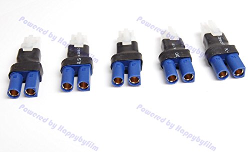Lot (5) Male Tamiya to Female EC5 Adapter RC Power Connector FPV Drone Power