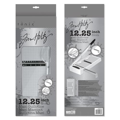 Tonic Studios Tim Holtz 12.25" Maxi Guillotine Paper Cutter - size: 1 Count (Pack of 1)