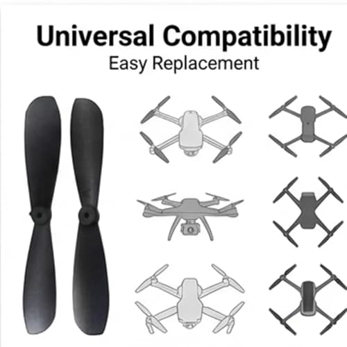 4pcs AB Propeller Blades 45-75mm Mini Drone Propellers, Compatible with Drones, Gliders, and Foam Aircraft (75mm) - style: 75mm