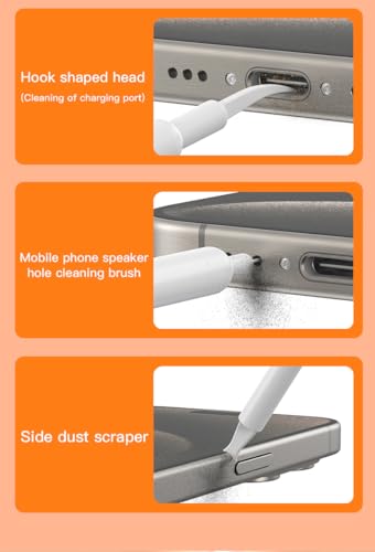 32-in-1 Electronics Cleaning Kit for Phone, Earbuds, Keyboard & Camera Lens - color: White