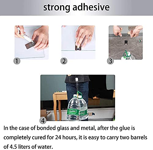 B-7000 110ML Adhesive, Multi-Function Glues Transperant Paste Adhesive Suitable for Phone Frame Bumper Jewelry Multi-Purpos,110ML/3.7fl.oz,with 3X Cleaning Cloth