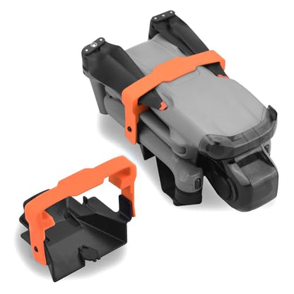 BRDRC Propeller Holder for DJI Air 3 3S, Propellers Strap Protector Fixator Stabilizer for DJI Mavic Air 3 / Air 3S Drone Accessories(Orange)