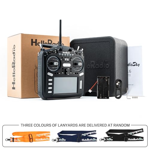 HOBBYMATE V16Pro ELRS Hall Gimbals Radio Transmitter, 16 Channels, 2.4G, Mode 2, for RC Drone