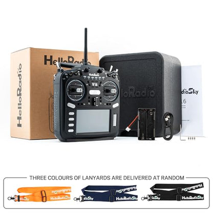 HOBBYMATE V16Pro ELRS Hall Gimbals Radio Transmitter, 16 Channels, 2.4G, Mode 2, for RC Drone