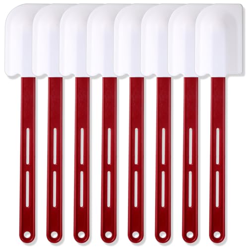 Norme 8 Pcs Commercial Rubber Spatula Heat Resistant, 14 Inch - size: 14 Inch