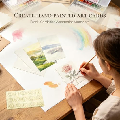 Vienrose Watercolor Cards with Envelopes 30 Pack 5x7 Blank Cards - size: 5"x7" Blank Cards*30