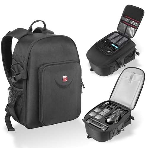 Smatree Professional Backpack for DJI Mavic 4 Pro - color: Black- For DJI Mavic 4 Pro