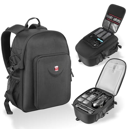 Smatree Professional Backpack for DJI Mavic 4 Pro - color: Black- For DJI Mavic 4 Pro