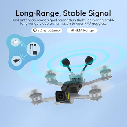 CADDXFPV Walksnail Moonlight Kit, 4K/60fps Low-Light FPV Air Unit