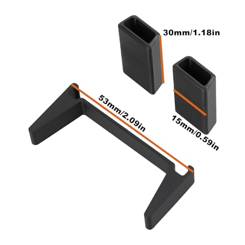 1 Sets Lightweight Drone Landing Gear Heighten Leg 2cm Compatible with DJI Mini 5 PRO 4 Pro Black - size: 2cm