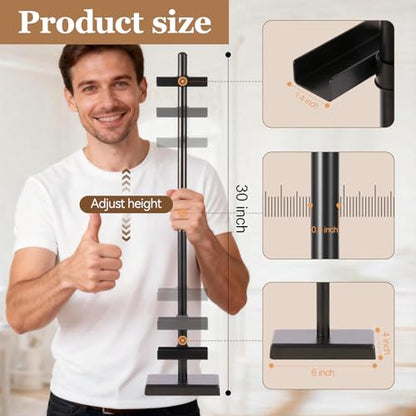30'' Adjustable Tabletop Easel Stand, Black Easel for Display - color: Black, size: 30inch
