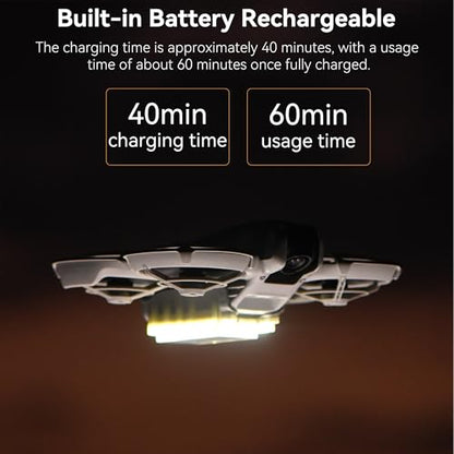 Neo Night Light Landing Gear - Battery Protector for DJI Neo Accessories LED Light Landing Legs Battery Protectors 2 in 1 Kit