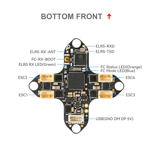 BETAFPV Matrix 1S Brushless Flight Controller G4 3IN1 HD BMI270 - ELRS