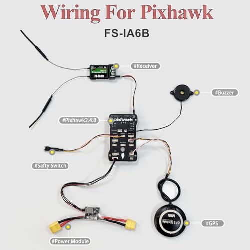 Flysky 10CH RC Transmitter Combo, 2.4G Radio Mode 2 (FS-I6X + iA10B) - size: i6X+iA10B