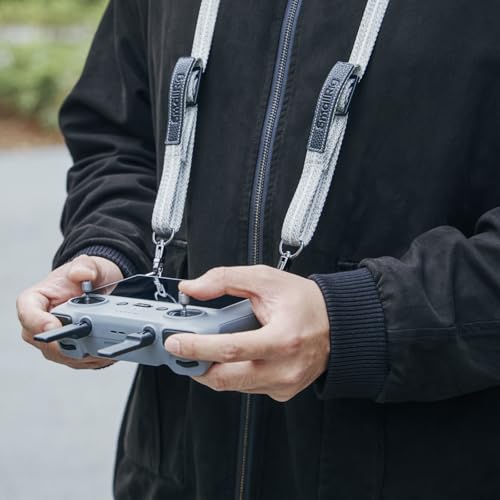 SMALLRIG Shoulder Strap for DJI RC, RC 2, RC Pro, and RC Pro2, Featuring Silicone Protection, Screw Connection, Widened Shoulder Strap, and Quick-Release Design - 5978