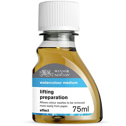Winsor & Newton Watercolor Medium, Lifting Preparation, 75ml Bottle - color: Lifting Preparation, style: 2.5-oz Bottle