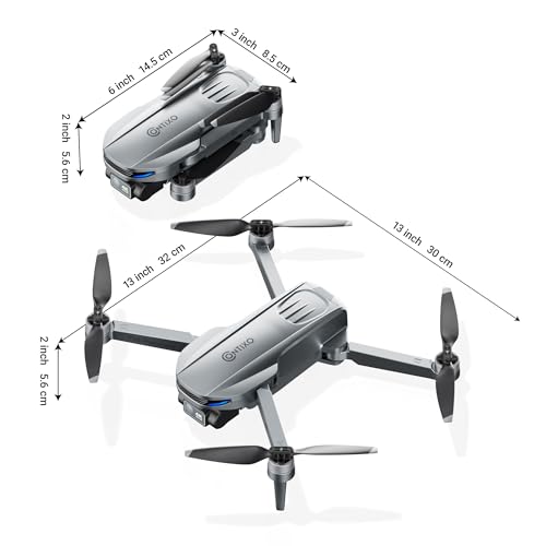 Contixo F28A Premium Drone With 4K Camera, Two-axis Gimbal, 23 Mins Flight Time, 110° Wide-angle, Follow Me, Auto Return, 1000m Control Range, GPS Professional Drones For Adults, Beginner, Teenager - style: F28A Pre