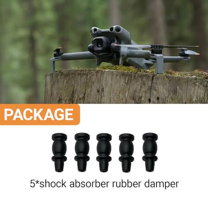Replacement Gimbal Shock Rubber Damper for DJI Matrice 4T/4E Gimbal Camera Shock Absorber Spare Parts Drone Body Accessories(5 Pcs)