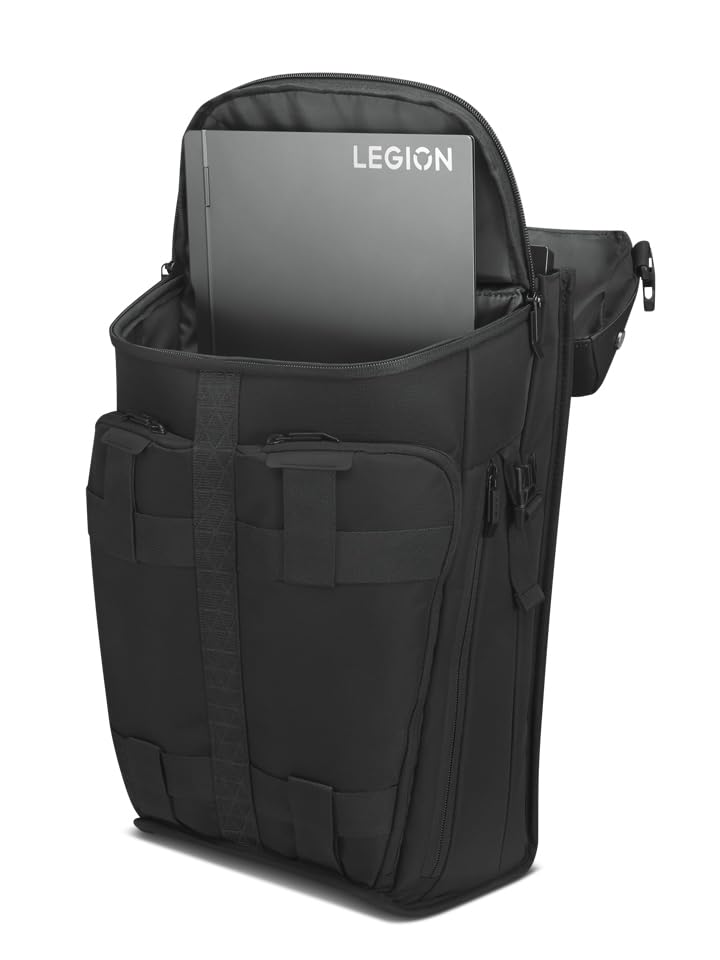 Lenovo Legion Active 17-inch Gaming Backpack - Black - Laptop Compartment - Durable & Water Resistant - Water Bottle Pocket - size: 17 inch, style: Active