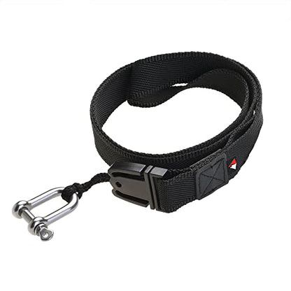 Neck Strap for GoPro Mount Adapter Detachable Lanyard with Stainless Steel Shackle