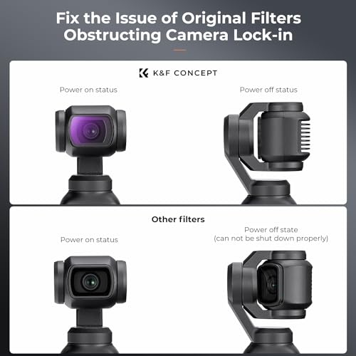 K&F CONCEPT Magnetic ND4+ND8+ND16+ND32 Filter Kit - style: Fixed ND4+ND8+ND16+ND32