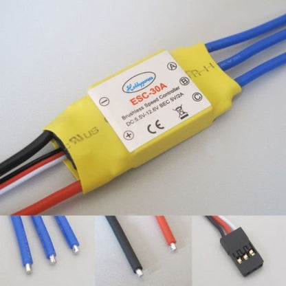 A2212 1000kv Brushless Motor + 30a ESC for Multicopter 450 X525 Quadcopter - size: 1 Pcs