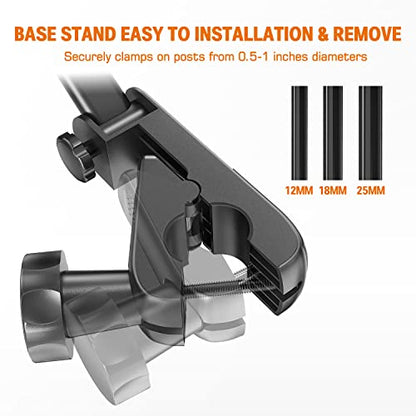 Tablet Holder for Microphone Stand, iPad Mount for Sheet Music Stand