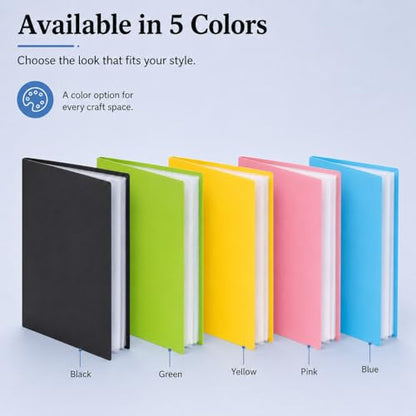 Diamond Art Portfolio Book 22"×16" (55cm×40cm), 30sleeves, A2, Red - color: Red