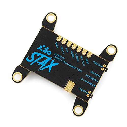 XILO STAX 5.8GHz FPV Video Transmitter (25-600mW) w Smart Audio White