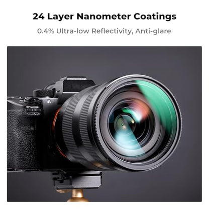 K&F CONCEPT 67mm MC UV Protection Lens Filter with 24-Layer Multi-Coated - size: 67mm