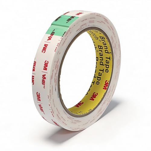 3M Double Sided Mounting Tape Heavy Duty Made of 3M VHB 4950 3/4"×10 Ft White Waterproof Foam Tape Strong Adhesive Strip Tape for Automotive Trim Insulation Strip Office Home Décor - size: 0.75"×10 Ft