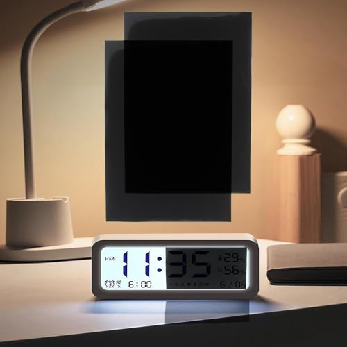 Amonk 4 Packs Light Dimming Blackout Stickers for Electronics, 8.26x11.69in