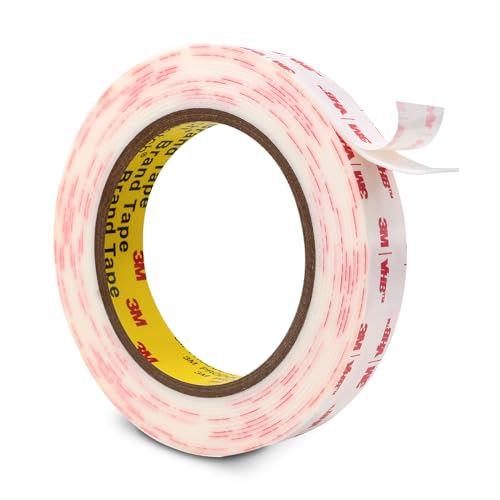 3M Double Sided Mounting Tape 3/4''x15.4Ft, White 4950 Heavy Duty - color: White, size: 0.75" x 15.4Ft