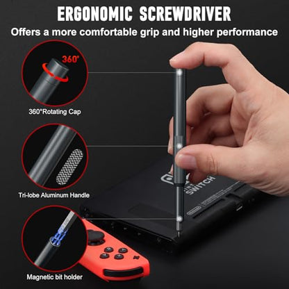 SHARDEN Precision Screwdriver Set for Electronic Repair 31 in 1 - color: 31 in 1 Black