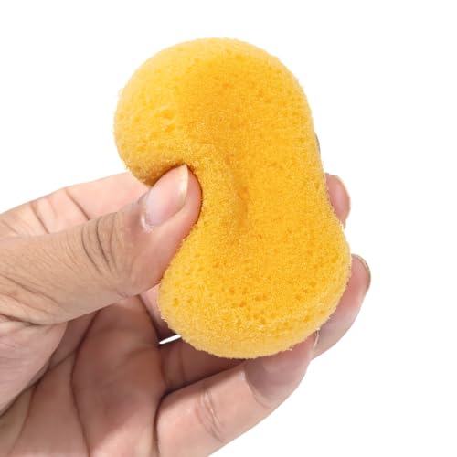 12Pcs Pottery Sponges, Round Clay Sponge, Elasticity, Soft