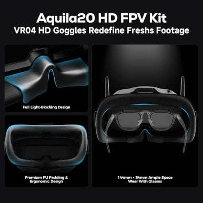 BETAFPV Aquila20 HD Kit Built-in HD Digital VTX P1 FPV Drone Advanced RTF