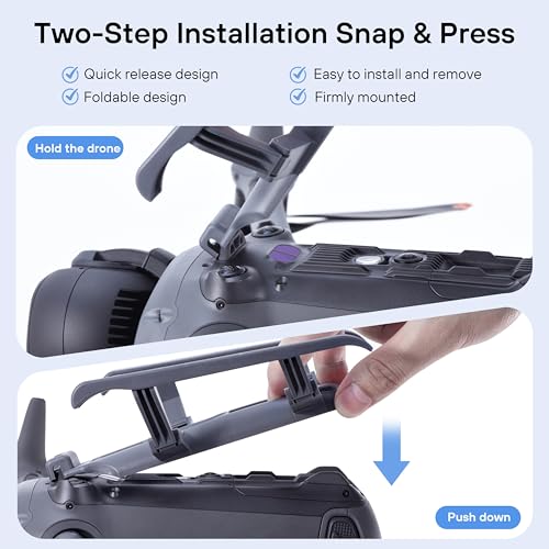 STARTRC Landing Gear for DJI Mavic 4 Pro Accessories, Foldable Extended Quick Release Drone Protector for DJI Mavic 4 Pro Fly More Combo
