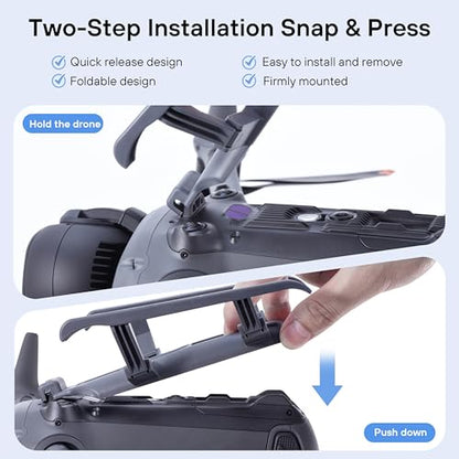 STARTRC Landing Gear for DJI Mavic 4 Pro Accessories, Foldable Extended Quick Release Drone Protector for DJI Mavic 4 Pro Fly More Combo