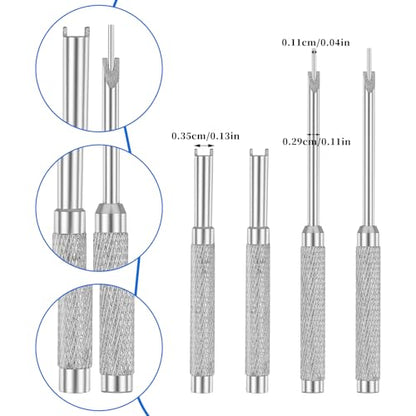 4PCS Air Brush Tools Valve Screw Replacement Repair or Needle Packing Nut Tool Replace Accessories for Double Action Air Brush Airbrush Maintenance Tools