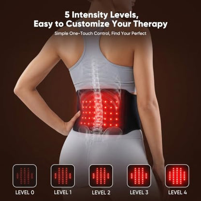 Red Light Therapy Pad, 105LED 660nm 850nm Infrared Light Wrap - size: 7.09*51.18