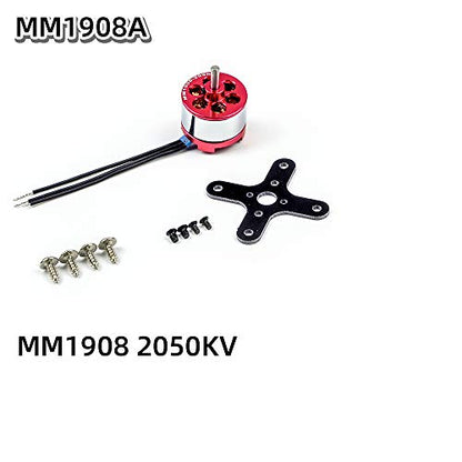 Brushless Motor C20 1908 2050KV 3.0mm RC Outrunner Motor Replacement Parts for RC Airplane Fixed Wing Multirotor FPV Racing Drone (MM1908A) - size: MM1908A