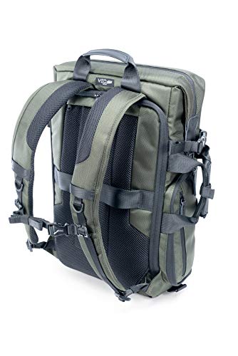 VANGUARD VEO SELECT45M GR Backpack/Shoulder Bag for DSLR Camera, Video Gear or Drone, Green - style: Veoselect45mgr Backpack, Green