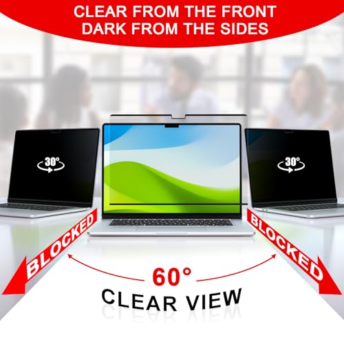 Magnetic Privacy Screen for Macbook Pro 14 Inch (2021-2026, M1,M2,M3,M4,M5) - size: macbook pro 14 inch