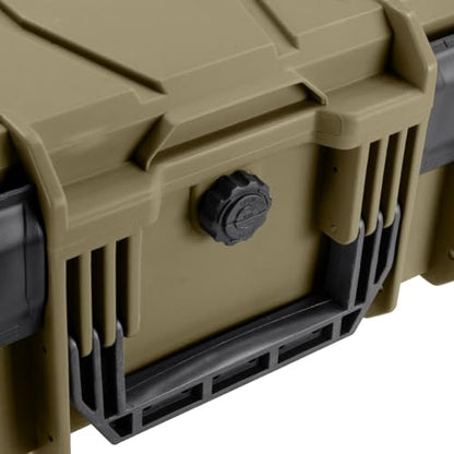 Eylar 18" Intact Series Hard Camera Case, Lightweight and Durable Stacker Design with Foam (Dark Earth) - color: Dark Earth