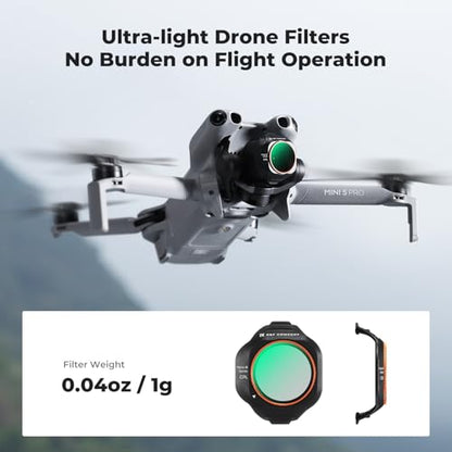 K&F CONCEPT Circular Polarizers CPL Filter Compatible with DJI Mini 5 Pro - style: CPL